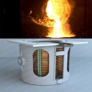 Quality Low Maintenance Induction Melting Furnace System For Melting Copper Self-Developed Technology wholesale