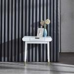 Dresser With Solid Wood Feet 80*40*75cm With Stool And Drawer