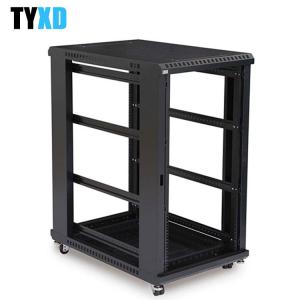 Quality 22U 18U 12U Network Rack Cabinet , Floor Standing Open Frame Server Rack wholesale