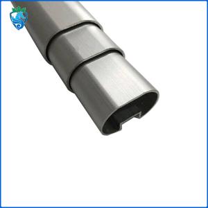 Quality 6063 T5 Aluminum Tube Profile 6061 Circular Square Sandblasting wholesale