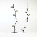 Post Modern Living Room Decoration Lighting Nordic Bedroom Ivy Floor Lamp(WH-MFL