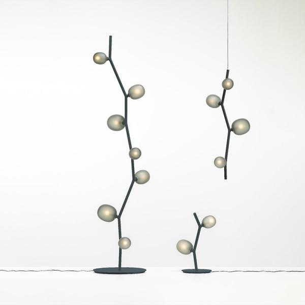 Post Modern Living Room Decoration Lighting Nordic Bedroom Ivy Floor Lamp(WH-MFL