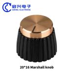 20X16 Marshall 6mm Spline Potentiometer Knob 500VAC Switch Adjustment