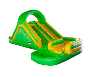 Quality Aldult Outdoor Rental Inflatable Large Water Slides With Bouncy wholesale