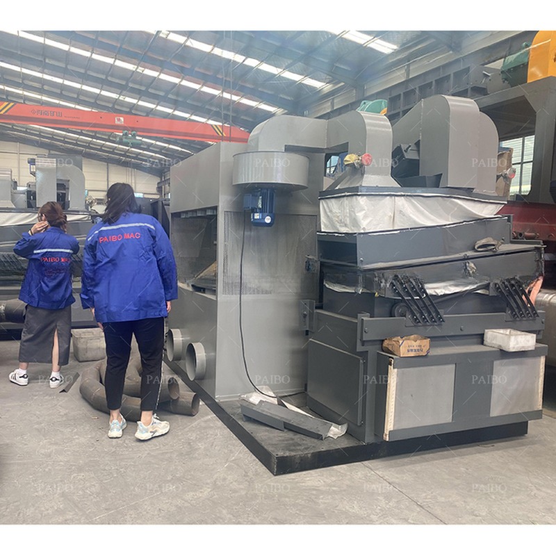 50-70kg/h Capacity Single Phase Copper Cable Granulator Recycling Separate Machine 2024