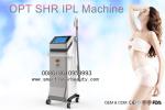 OPT SHR IPL Hair Removal Machine , Vertical Elight IPL Hair Removal Equipment