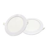 Recessed Ceiling LED Panel Light with 85-265V AC 220V AC Triac Dimmable CRI 80