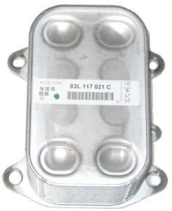 Quality 03L117021C Engine Parts Oil Cooler wholesale