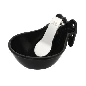 Quality 1.5L Enamelled Cast Iron Cattle Water Bowls Pipe Mounting wholesale
