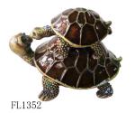 Trinket Box Turtle Trinket Box