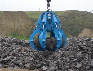 Quality grapple excavator for stone wholesale
