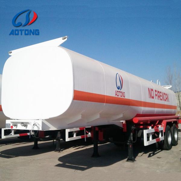 54000 Liters Fuel Tanker Trailer with Multi Compartments and 3 Axles in Ghana at