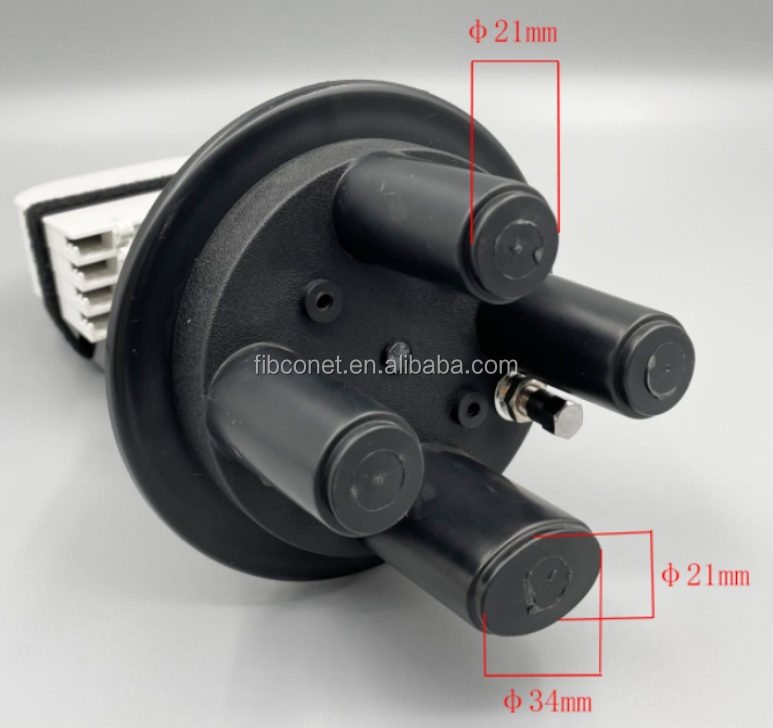 Temperature -40C- 60C Closure Box IP68 48 Core Fiber Optic Splice Outdoor Dome Cable