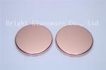 electroplating rose gold metal lids for candle holder