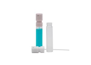 Quality Plastic Sprayer Perfume Tester Bottle Mini 1ml 2ml Glass wholesale