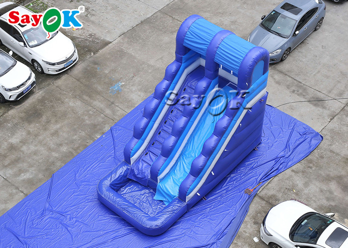 Wet Dry Inflatable Jumping Bouncer Home Commercail Amusement 6x3x5mH Inflatable Water Slide