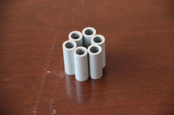 Drawbench Alloy 6061 - T6 Clear , Satin Anodized Extruded Aluminum Profiles
