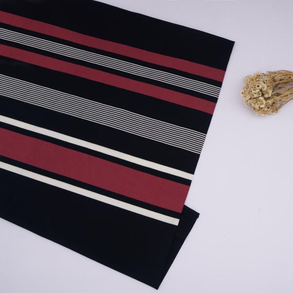 Skin-Friendly And Healthy Comfortable Hygroscopic Striped Knit Fabric For T