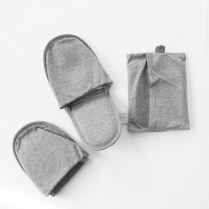 Quality Portable Fold Up Flip Flops , Closed Toe Flat Sandals Spa Hotel Slides For Guest Room wholesale