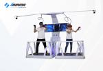 Thrill Virtual Reality Platform / 2 Players Immersive 9D VR Station For Adults
