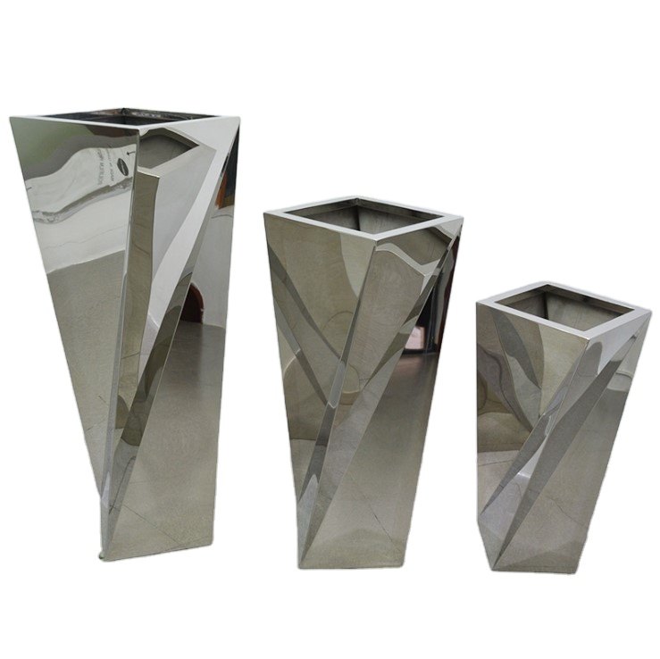 Outdoor and Indoor Flower and Garden oval metal planter