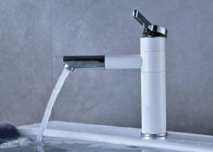 Quality Deck Mounted Bathroom Vanity Faucets , Bathroom Water Faucet Thermostatic ROVATE wholesale