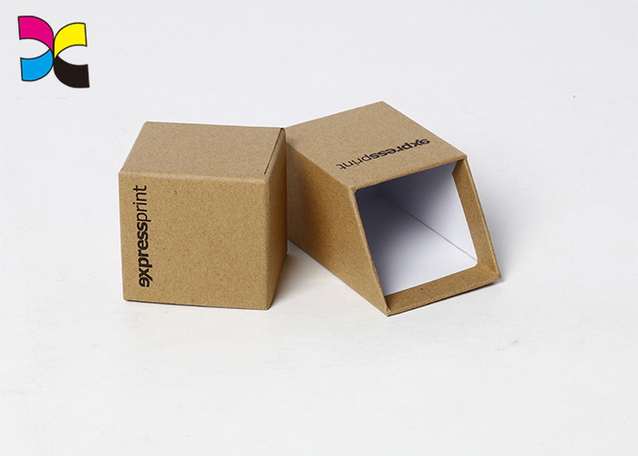 Kraft Paper Outside Printed Gift Boxes Inside Mailing Custom Full Printing