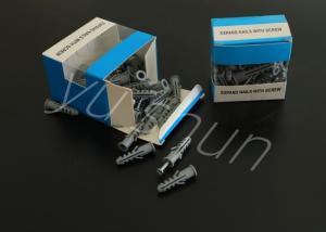 Quality Wall Plastic Plug Anchor Expand Nails With Screw 5mm wholesale