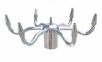 Brass Chrome Pirouette Fountain Jet Nozzle Fountain Spray Head Pond Fountain