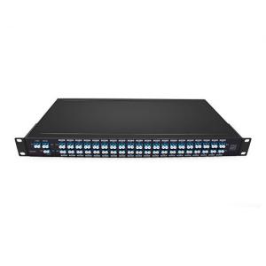 Quality LC/UPC Dual Fiber 1U Rack DWDM MUX DEMUX 40CH (C21-C60) wholesale