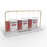 Hot Selling Nail Polish Display Stand Acrylic Countertop Cosmetic Display Rack