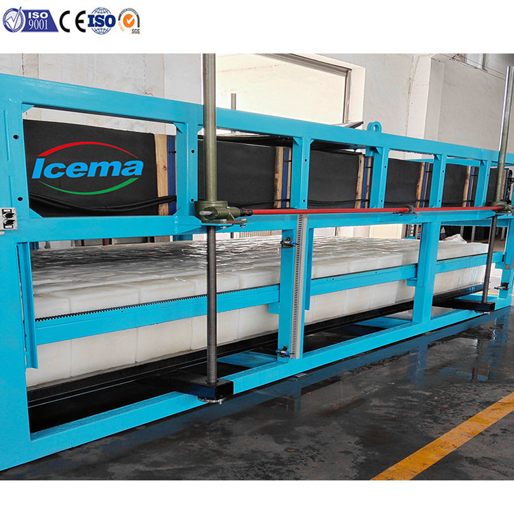Industrial Direct Cooling Fresh Water Ice Block Machine 30 Tons