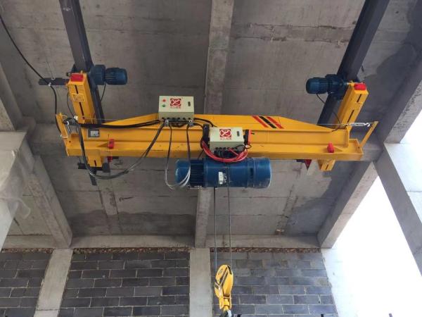 Emergency Stop Automatic Gantry Crane 50 Meters Lifting Single Girder Gantry