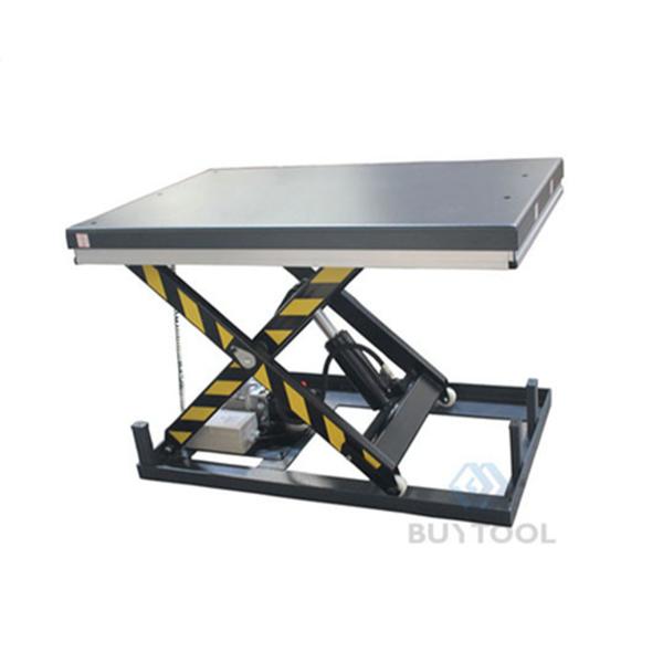 Industrial Small Electric Scissor Lift Table Industrial 1700x850mm Maximum
