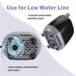 Hygger 180GPH Small Aquarium Pump Submersible