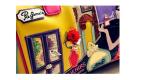 Europe and selling women's handbags shoulder diagonal cartoon character