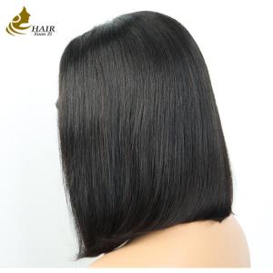 Quality Virgin Brazilian Hair Straight Silk Top Full Lace Wigs for Women Human Hair wholesale