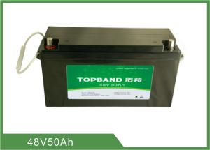 Quality 48V 50AH Deep Cycle Lithium Battery , Rechargeable Lithium Batteries wholesale