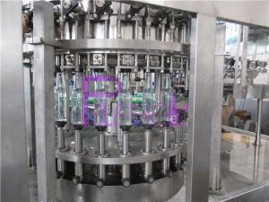 Quality 3 in 1 Glass Bottle Beer Washing Filling Sealing Machine , Bottle Beer Filling Line wholesale