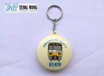 Bus Keypress Holder Music Keychain Heat Transfer Printing Logo With Custom Sound