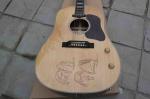 Custom Grand 70th Anniversary John Lennon Museum Model J160E Acoustic Guitar