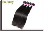 Brazilian Straight Virgin Human Hair Extensions Natural Black 10"-32" 100%