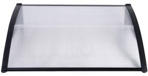 Quality 100x100 Stable Polycarbonate Door Awnings High Impact Strength Balcony Use wholesale