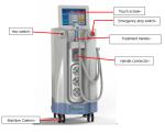 High Intensity Focused Ultrasound microcurrent slimming machine without harm to