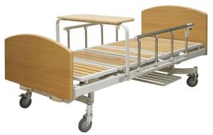 Quality Multifunction Manual Patient Nursing Home Beds With Side Rails wholesale