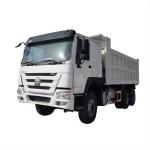 Sinotruk Howo 6x4 30 Ton Dump Tipper Truck with 2 Passenger Seats and Video