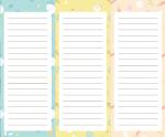 Personalised Magnetic Refrigerator Shopping List Grocery List Pad For Fridge