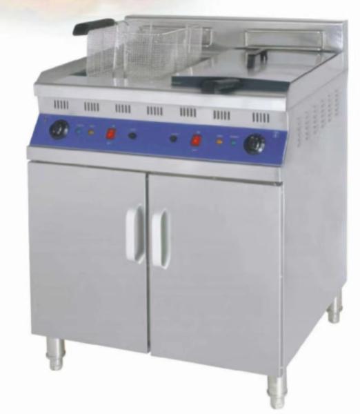 Efficiency Silver Fast Food Kitchen Equipment / Cooking Equipment with Electric