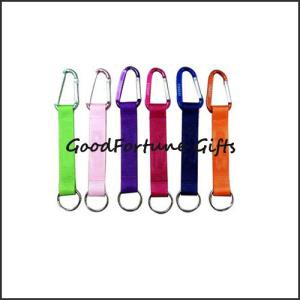 Quality Customized Keychain And Lanyard Portable Carabiner Lanyard Keychain wholesale