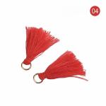 Colorful Cotton Tassel 3cm Garment Decoration Cotton Thread Tassels